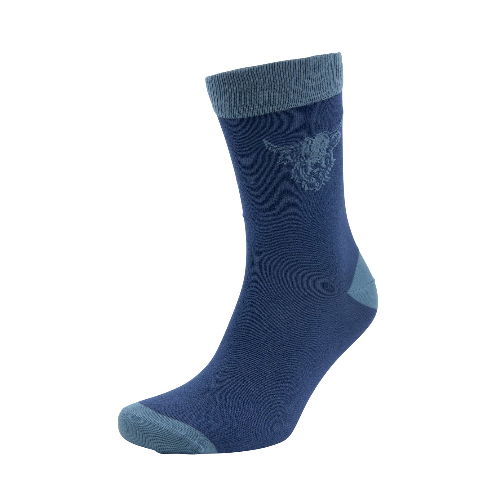 Heilan Coo Bamboo Socks Blue