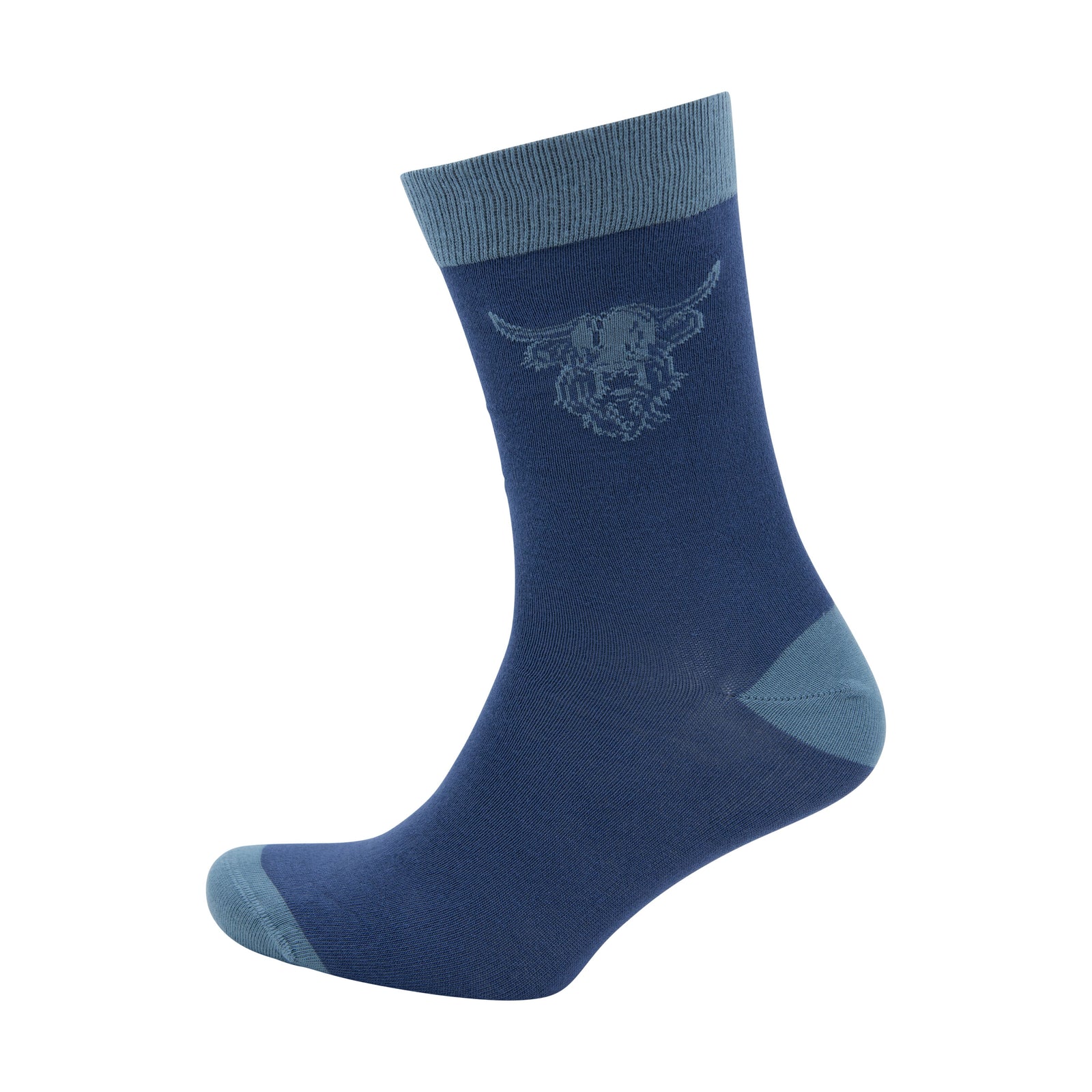 Heilan Coo Bamboo Socks Blue
