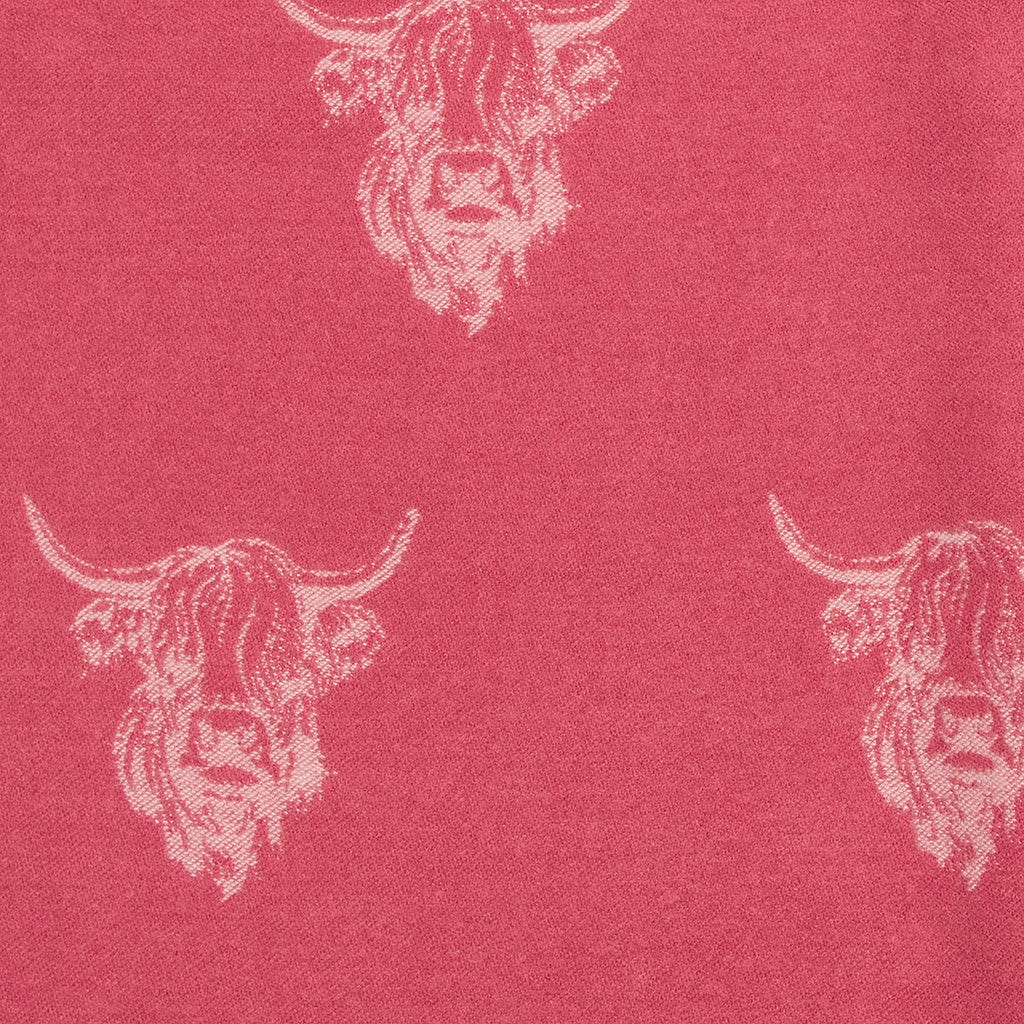 Heilan Coo Multi Super Soft Scarf Rose Pink Polyester