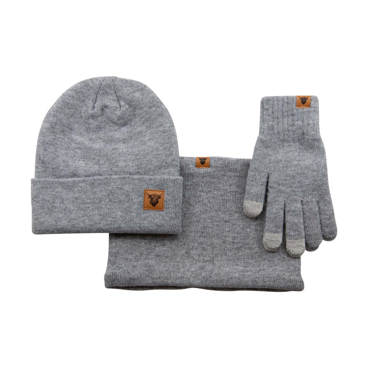 Heilan Coo Recycled Gift Set Grey Polyester