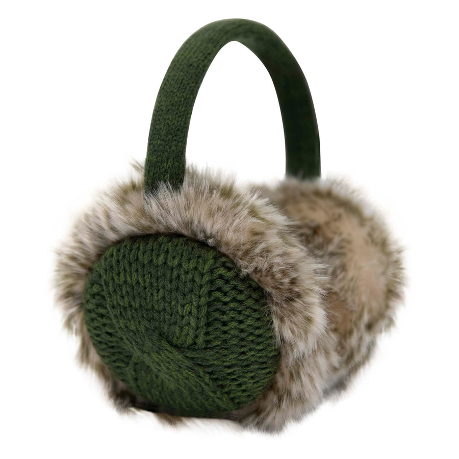 Aran Cable Ear Muffs