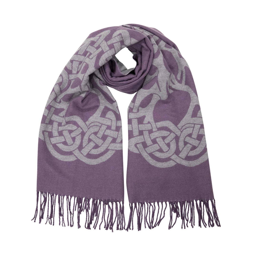Celtic Super Soft Jacquard Scarf