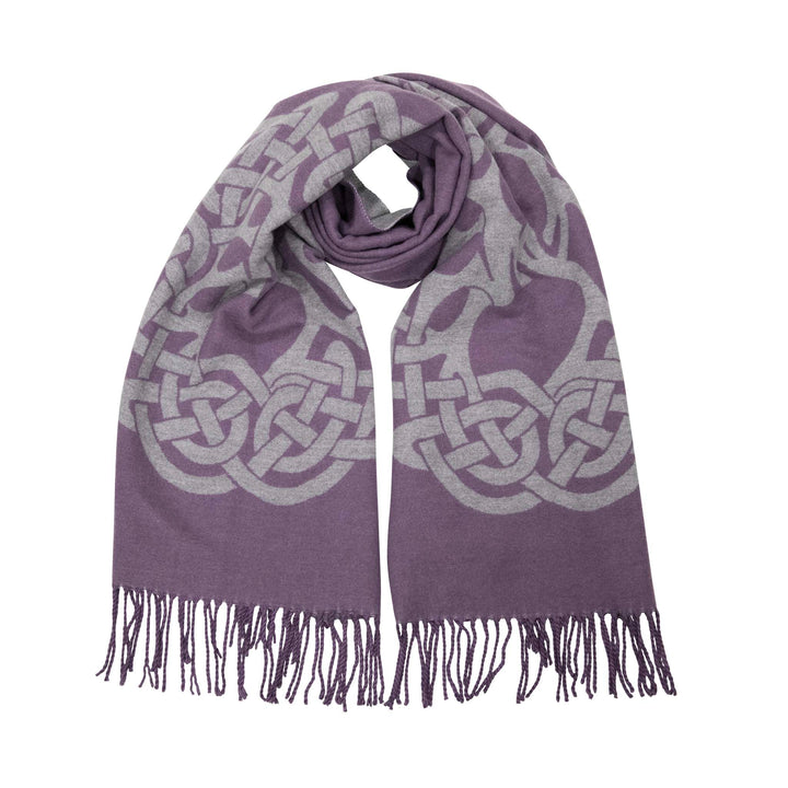 Celtic Super Soft Jacquard Scarf