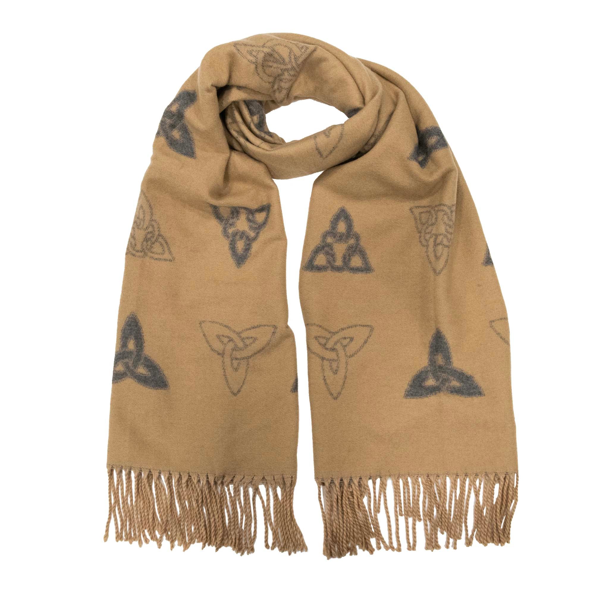 【BROWN】Muffler Jacquard Nordic Pattern BEAMS PLUS（ビームス プラス）Muffler Jacquard Nordic Pattern 24