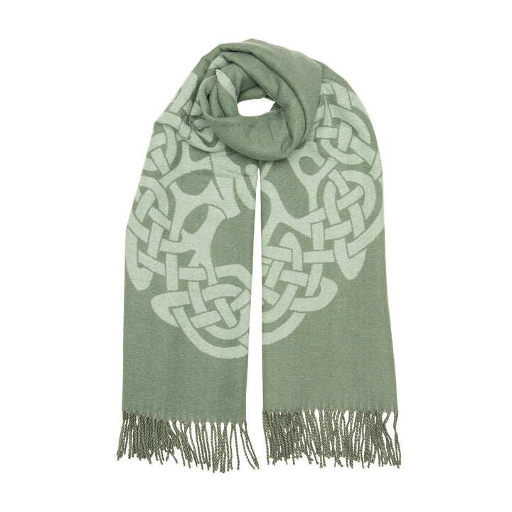 Celtic Super Soft Jacquard Scarf