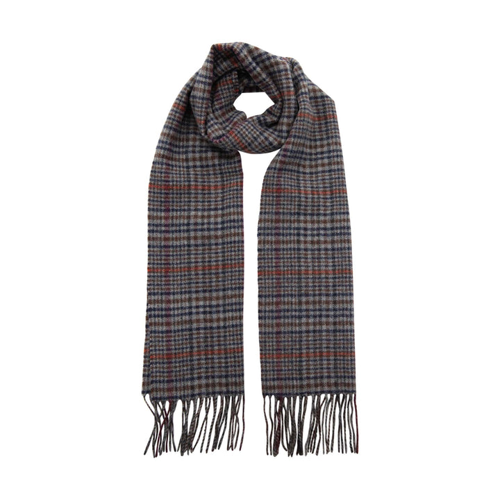 Check Wool Scarf