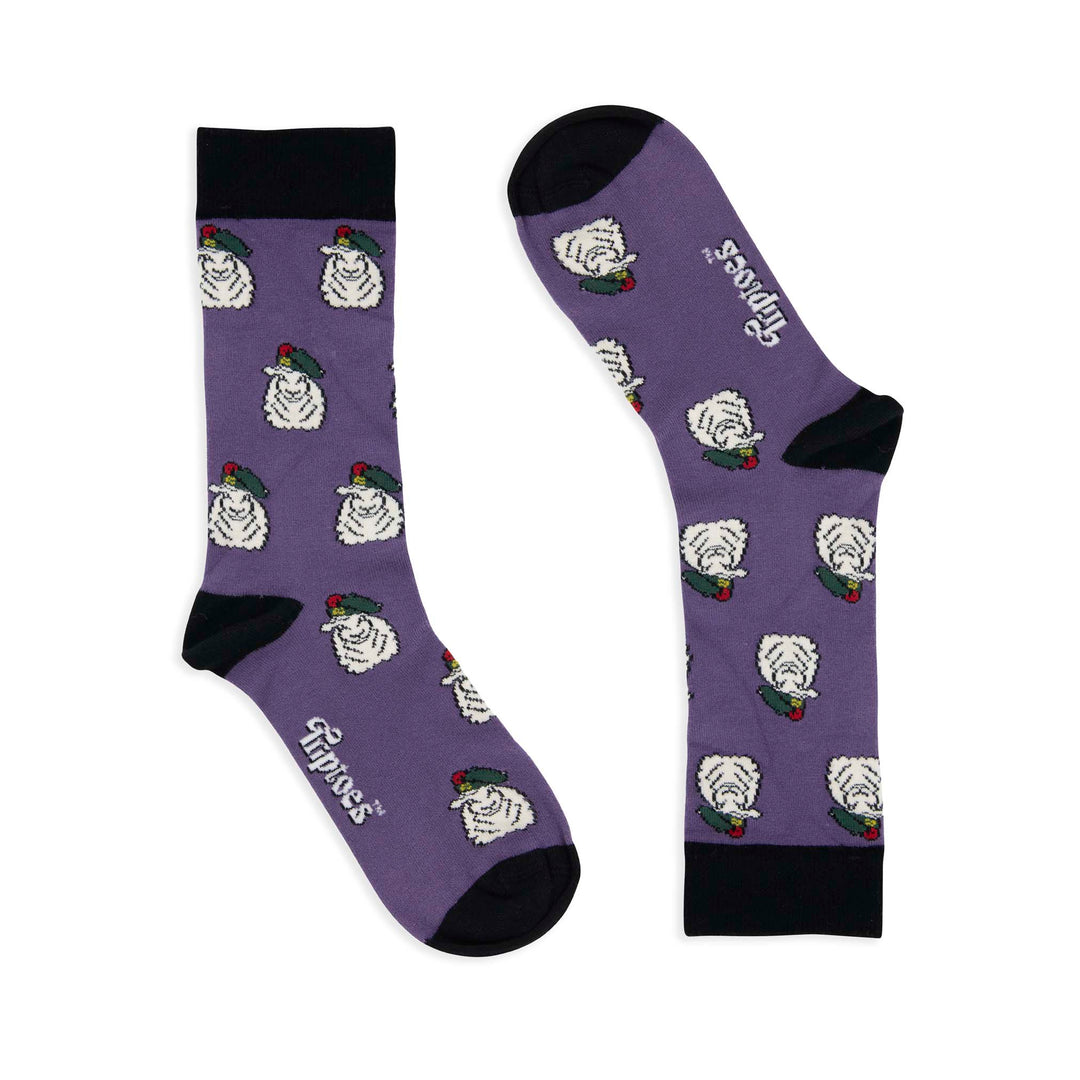 Jacobite Sheep Bamboo Ankle Socks