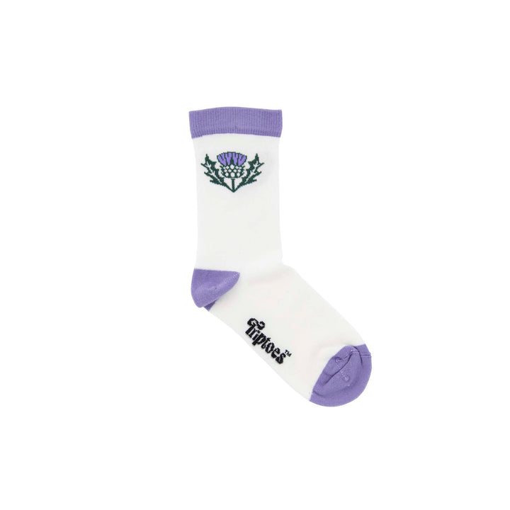 Triptoes Thistle Bamboo Ankle Socks