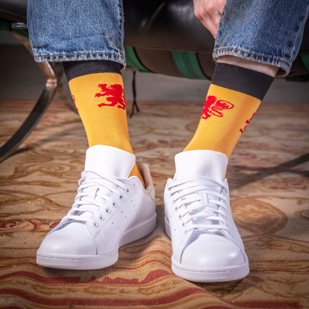 Lion Rampant Bamboo Ankle Socks