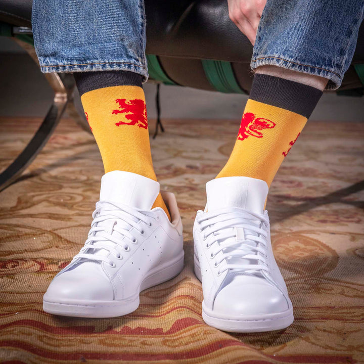 Lion Rampant Bamboo Ankle Socks