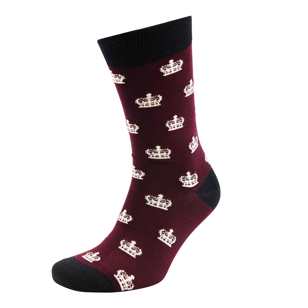 Royal Crown Bamboo Socks