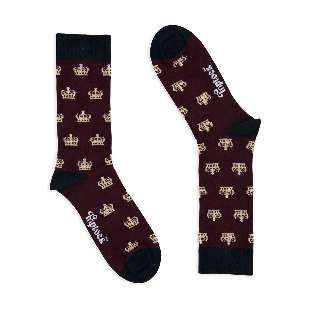 Royal Crown Bamboo Socks