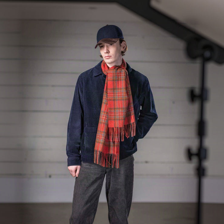 Tweed Suede Baseball Cap