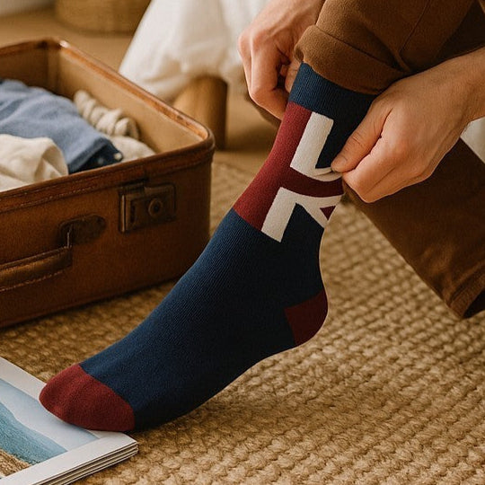 Heritage 3 Pack Union Jack Socks