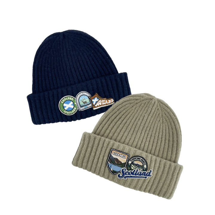 Loch Ness Patch Beanie