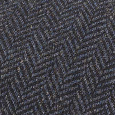 Blue Herringbone