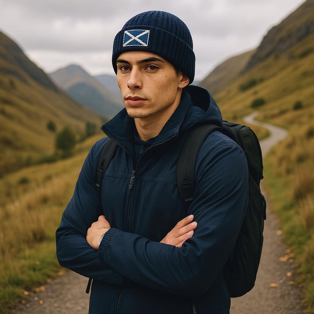 Saltire Beanie Hat