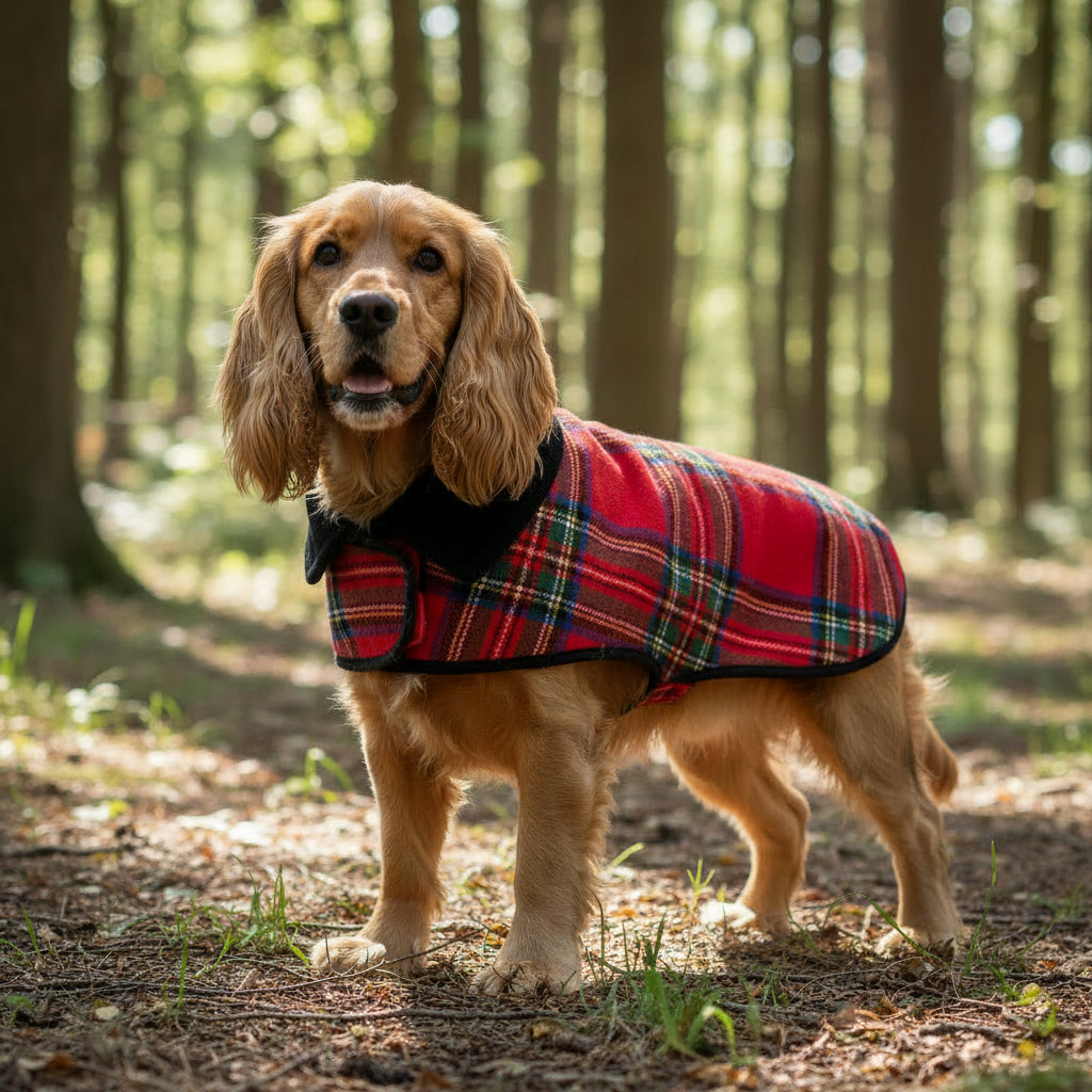 Heritage Hounds Tweed Dog Coat