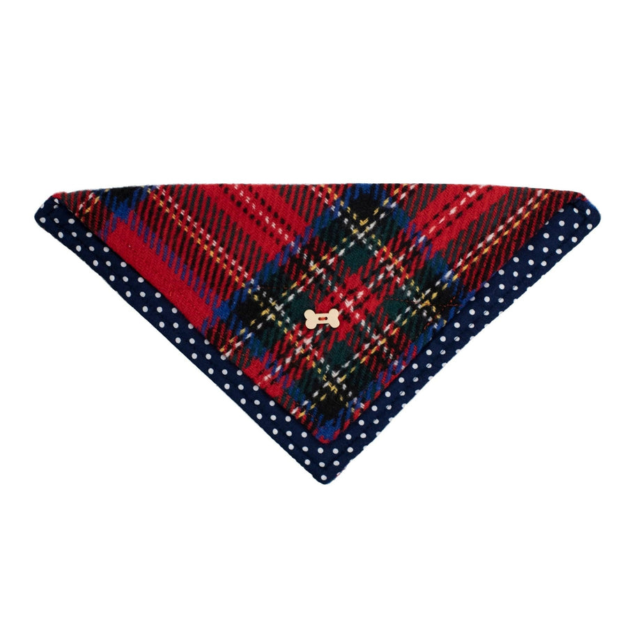 Shop Heritage Tartan Dog Bandanas - Stylish & Secure Fit