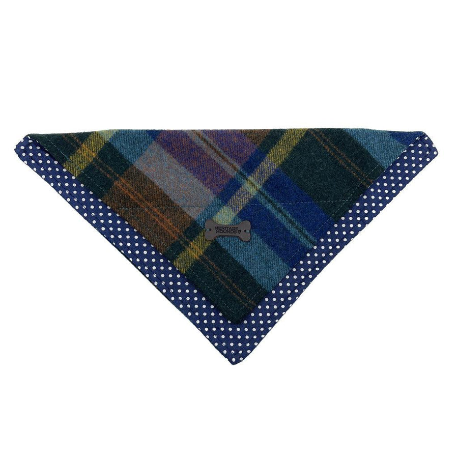 Shop Heritage Tartan Dog Bandanas - Stylish & Secure Fit