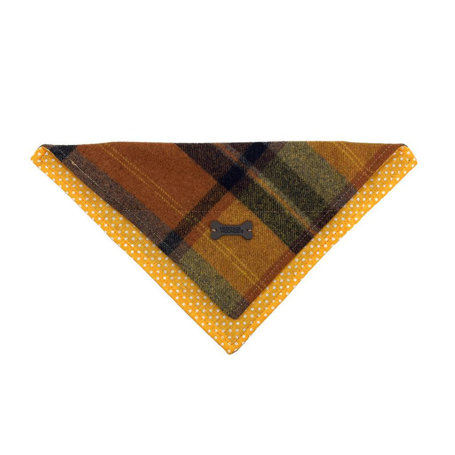 Shop Heritage Tartan Dog Bandanas - Stylish & Secure Fit