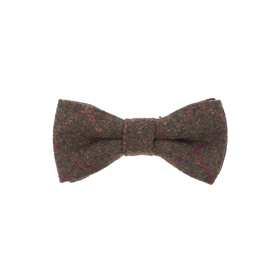 Heritage Traditions Tweed Box Check Bow Tie