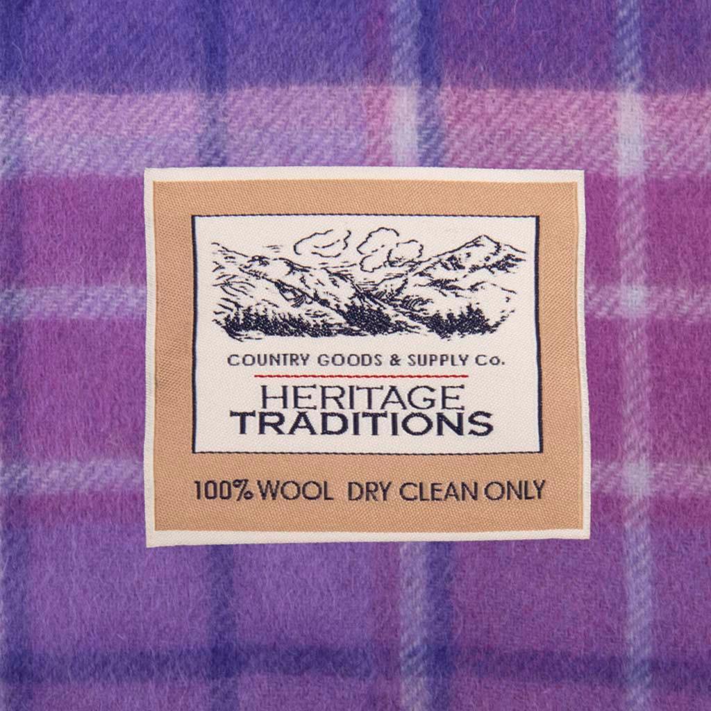 Heritage Traditions 100% Pure Wool Tartan Scarves Shawls and Wraps