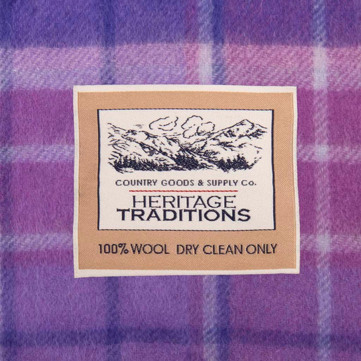 Heritage Traditions 100% Pure Wool Tartan Scarves Shawls and Wraps