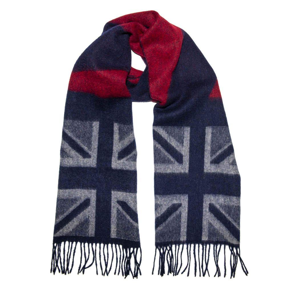 Pure Wool Union Jack Scarf Heritage Traditions