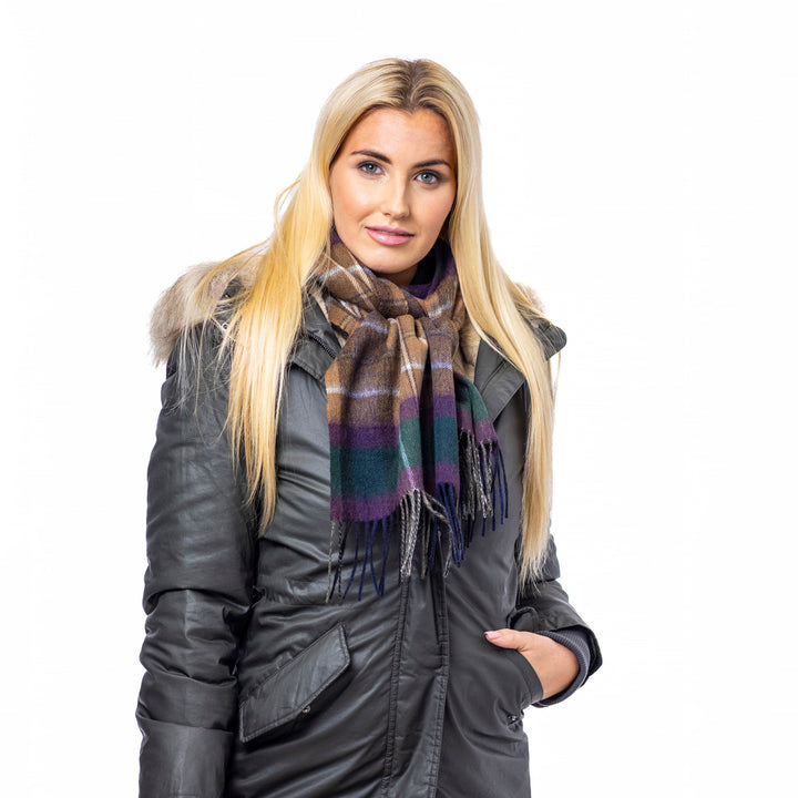 Heritage Traditions 100% Pure Wool Tartan Scarves Shawls and Wraps