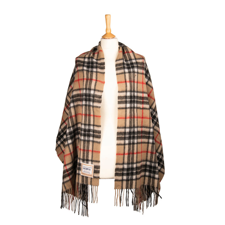 The Finest Tartan Woollen Stole | Premium Quality and Timeless Style