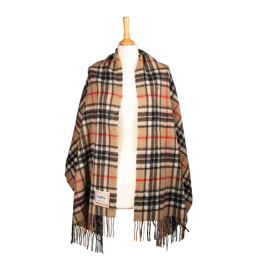 The Finest Tartan Woollen Stole | Premium Quality and Timeless Style