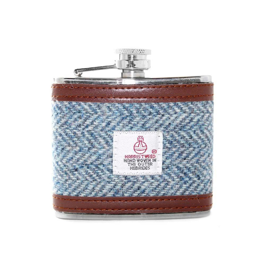 6oz Hip Flask | Harris Tweed 6oz Hip Flask