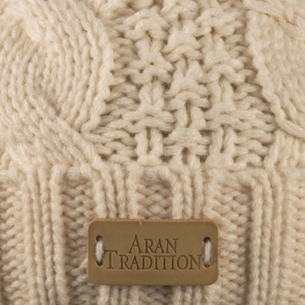 Aran Cable Pom Pom Hat Stay Cozy & Chic with Aran Cable Pom Pom Hat | Traditional Cable Knit