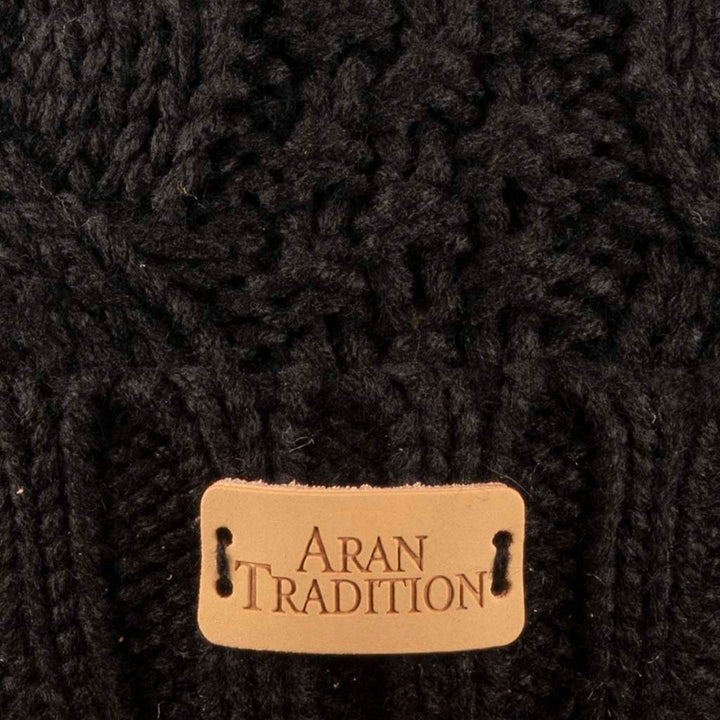Aran Cable Pom Pom Hat Stay Cozy & Chic with Aran Cable Pom Pom Hat | Traditional Cable Knit