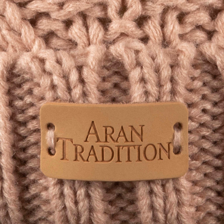 Aran Cable Pom Pom Hat Stay Cozy & Chic with Aran Cable Pom Pom Hat | Traditional Cable Knit