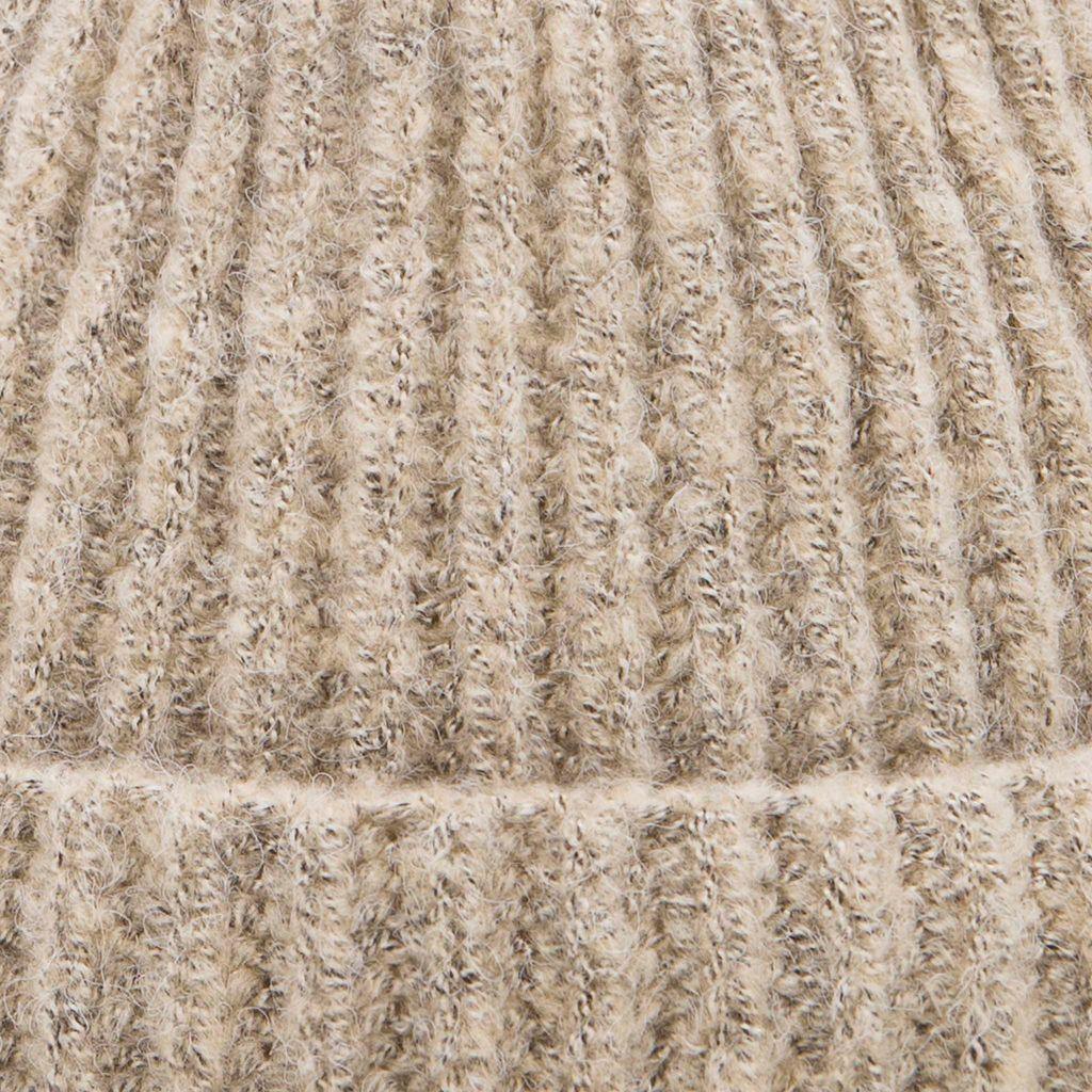 Soft Touch Rib Pom Pom Beanie | Luxurious Faux Fur Pom Pom