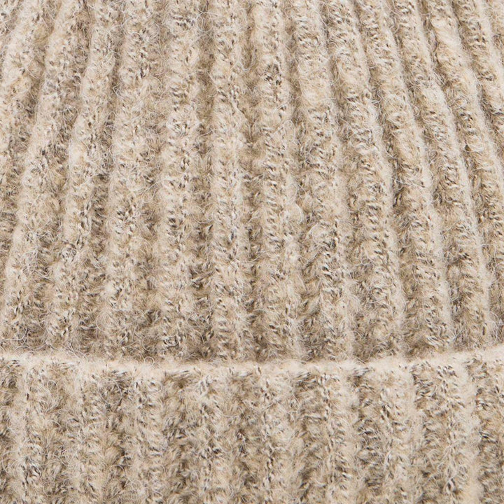 Soft Touch Rib Pom Pom Beanie | Luxurious Faux Fur Pom Pom