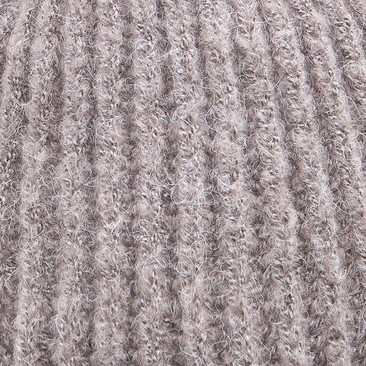 Soft Touch Rib Pom Pom Beanie | Luxurious Faux Fur Pom Pom