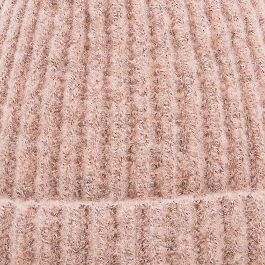 Soft Touch Rib Pom Pom Beanie | Luxurious Faux Fur Pom Pom