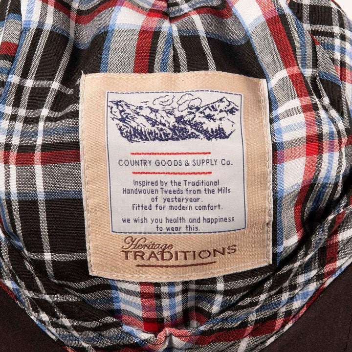 Cotton Wax Quilt Cord Flat Cap | Classic Design with Modern Appeal