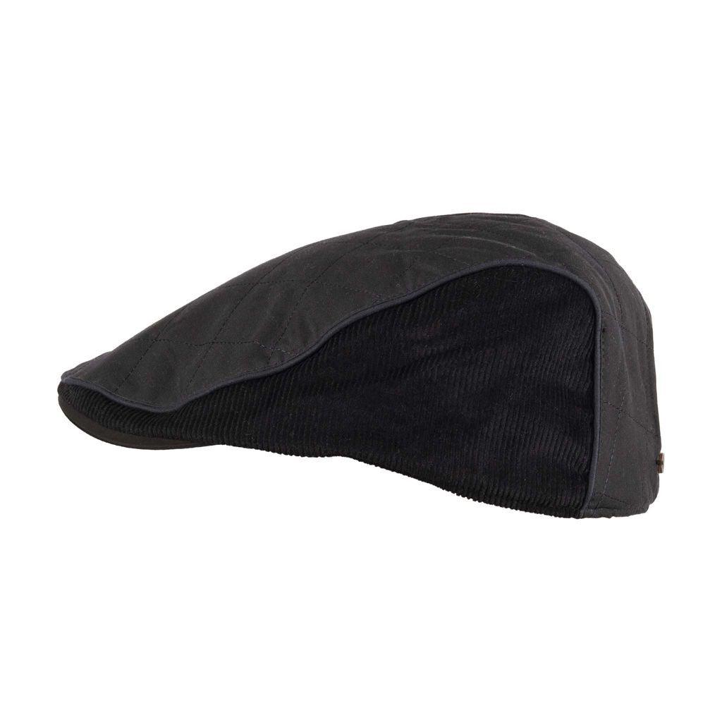 Cotton Wax Quilt Cord Flat Cap | Classic Design with Modern Appeal