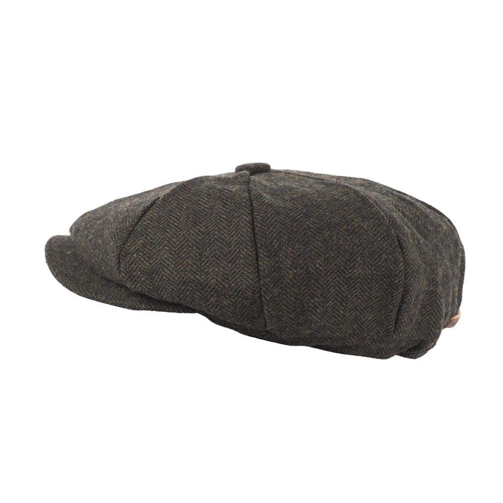 Shop Herringbone Tweed Newsboy Cap | Heritage Traditions