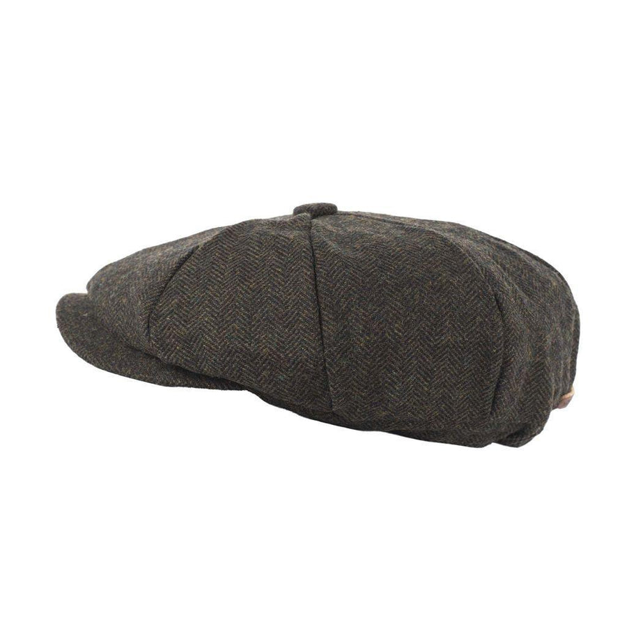 Shop Herringbone Tweed Newsboy Cap | Heritage Traditions
