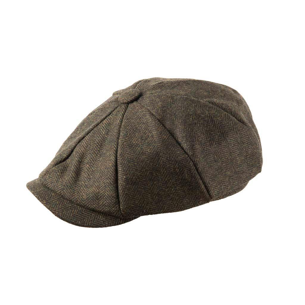 Shop Herringbone Tweed Newsboy Cap | Heritage Traditions