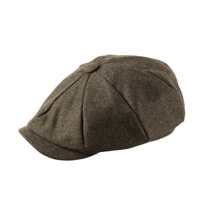 Shop Herringbone Tweed Newsboy Cap | Heritage Traditions