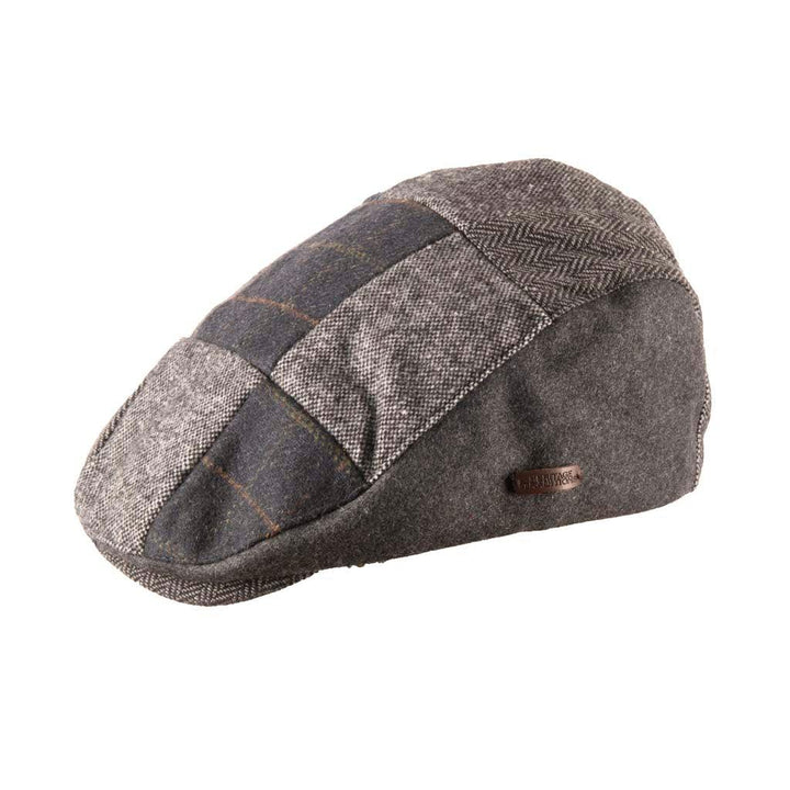 Heritage Traditions | Tweed Patchwork Flat Cap 