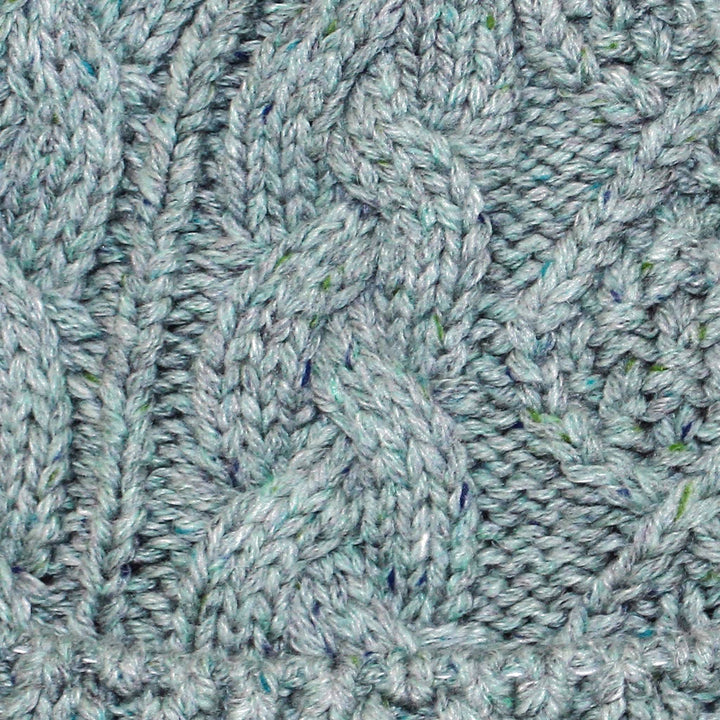 Aran Donegal Cable Turn up Beanie Hat Experience Cozy Elegance with Aran Donegal Cable Turn up Beanie Hat
