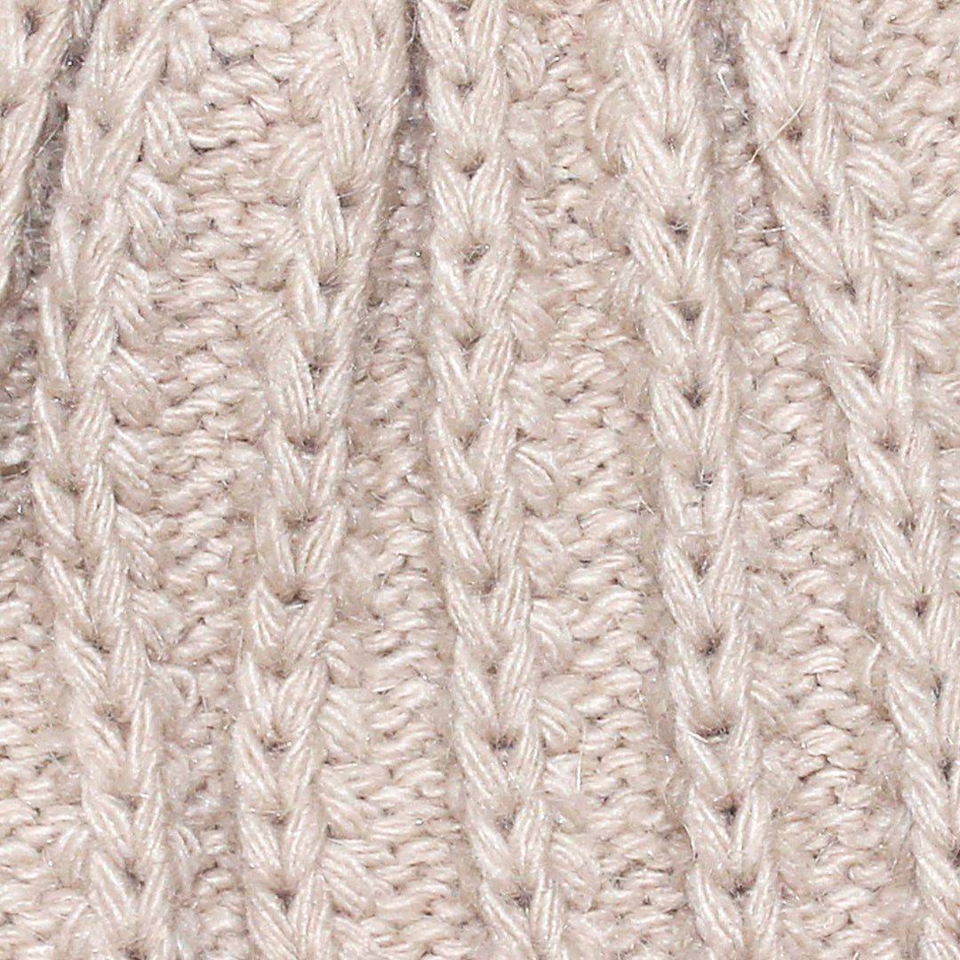Fisherman Stitch Pom Pom Hat Stay Cozy & Stylish with Fisherman Stitch Pom Pom Hat