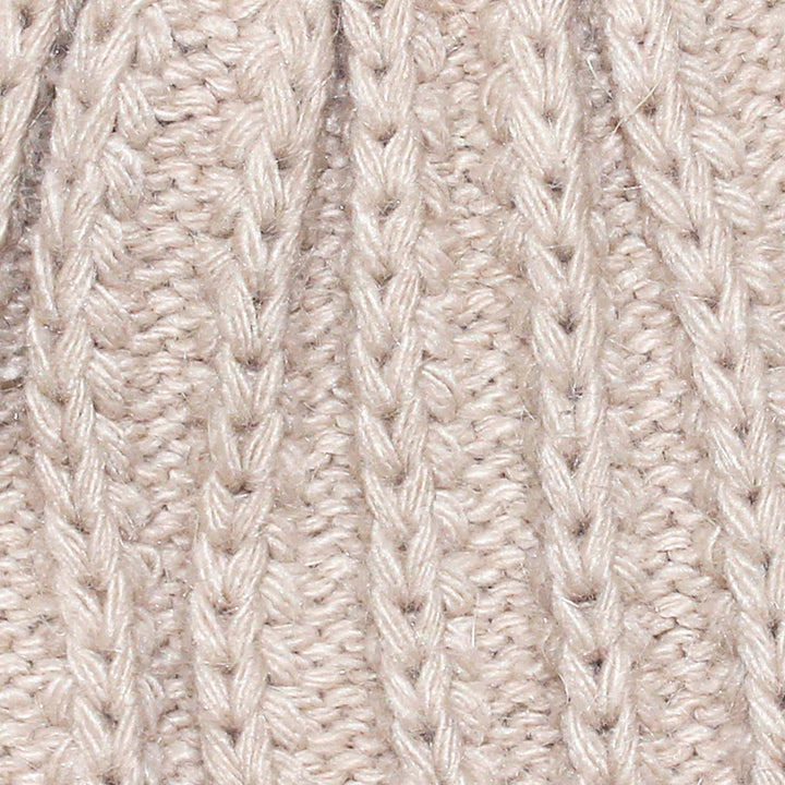 Fisherman Stitch Pom Pom Hat Stay Cozy & Stylish with Fisherman Stitch Pom Pom Hat